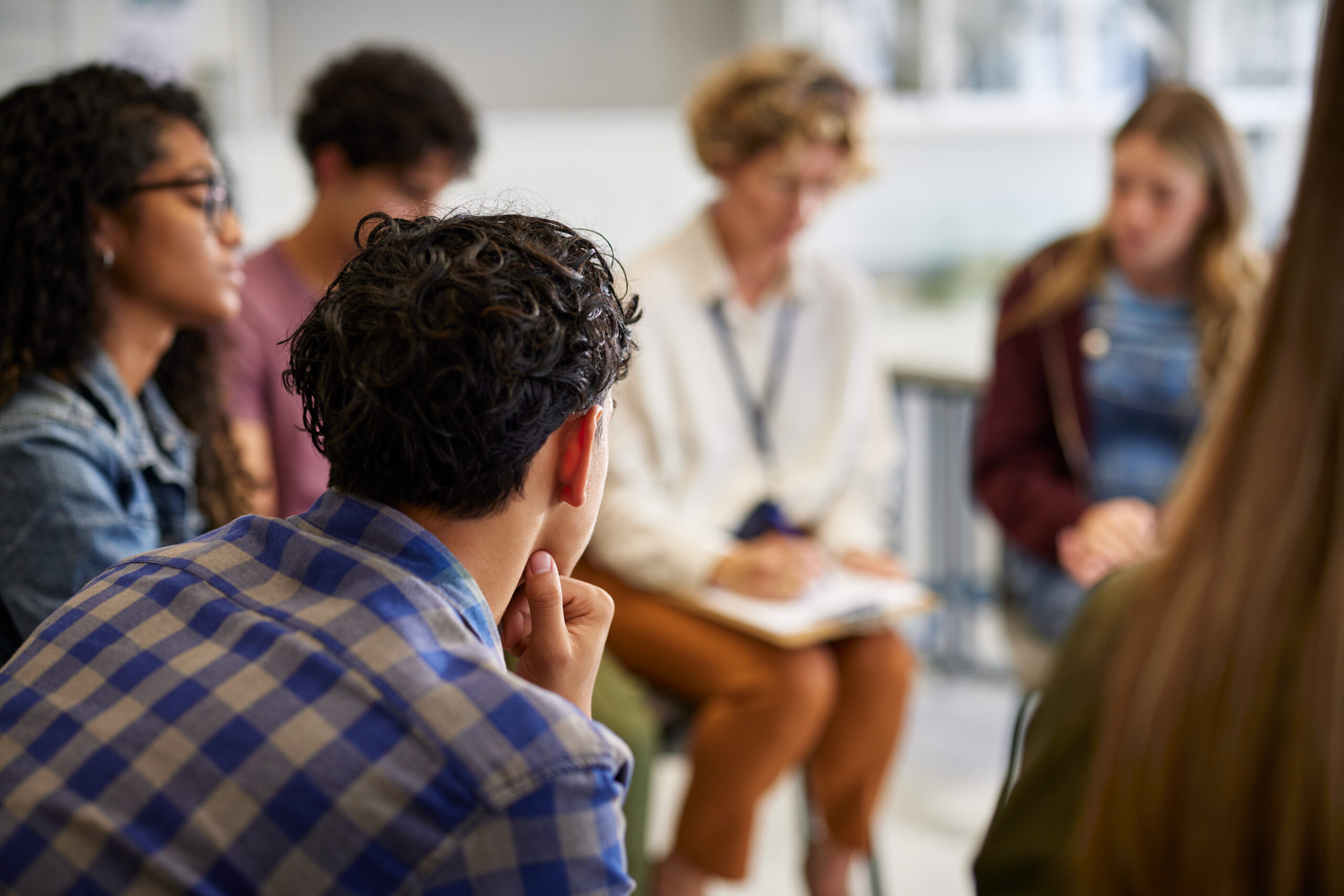 Picture of group counseling session
