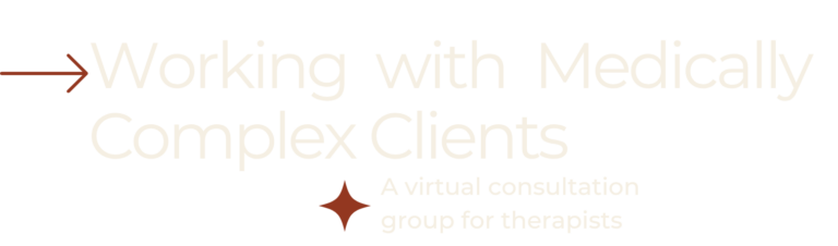 Working with Medical Complexity: A Virtual Consultation Group Logo